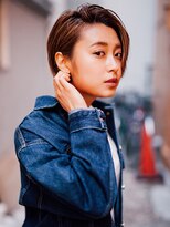 ムーブ 西白井店(MOVE)&nbsp;大人カッコいいアプリコットショートボブ