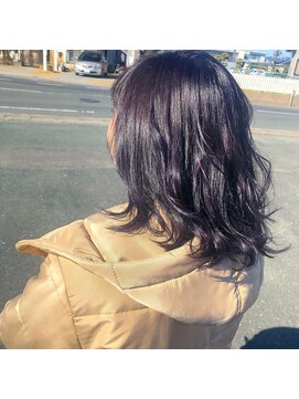 ルシードスタイル ムースユイット(LUCIDO STYLE mousse8) グレープカラー