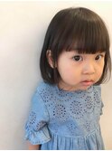 キッズカット　キッズヘア女の子　テラバイアフロート　二子玉川