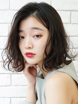 ヘアリゾート粋 ティガ 池袋店(tiga) ゆるふわミディ 【tiga池袋店】