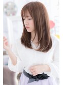 毛先までしっとりまとまる*華やぎレイヤーストレートa