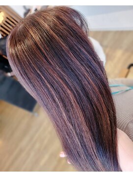 ロッコ 深谷店(ROCCO) ハイライト#ホイルワーク#ベリーピンク#N.#トリートメント