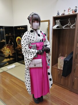 エルメゾン 袴お着付け