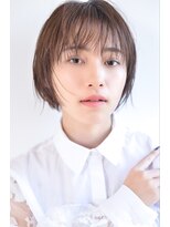 エールバイボヌール(Ere by Bonheur)&nbsp;大人可愛いスリークショート/マロンベージュ