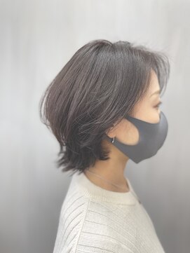 トップヘアー 中庄店(TOP HAIR fuapua) ふんわりボブ (レイヤー)