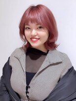 ヴァンカウンシル 豊橋店(Van Council) 人気の韓国風ミディアムレイヤー×ピンクパープル☆