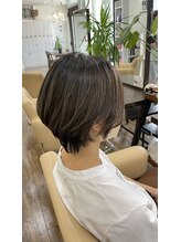 ジッピー ヘアーコレクション ショートボブ 大人 ひし形 マッシュショート