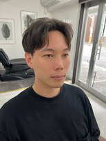 ハイバレーヘアーメゾン(HIGH VALLEY HAIRMAISON) だうゆざセンターパートカルマパーマメンズパーマメンズカット