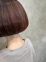 オーガニック ヘアサロン クスクス(organic hair salon kusu kusu) 切りっぱなしボブ×髪質改善