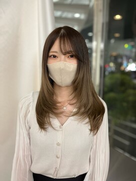 カーフリヘア ウル 千葉店(Kahuli hair Ulu) 大人かわいい ワンホンレイヤー