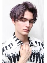 カーウォッシュバーバー(CARWASH BARBER)&nbsp;アップバングビジカジショートツーブロックマッシュパーマ