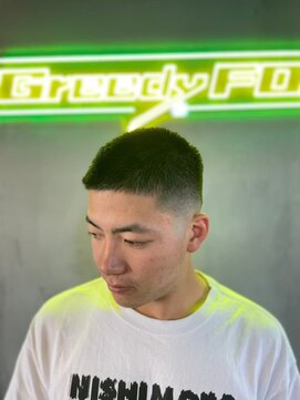 グリーディーフォックス 三軒茶屋(GreedyFOX) 波巻き/マッシュパーマ/ウルフ/ハイライト<理容室>三軒茶屋