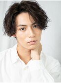 くせ毛風ツイスパソバージュでセクシーミディアムC南越谷