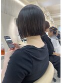 切りっぱなしボブ/ボブ/ミディアム/ショート