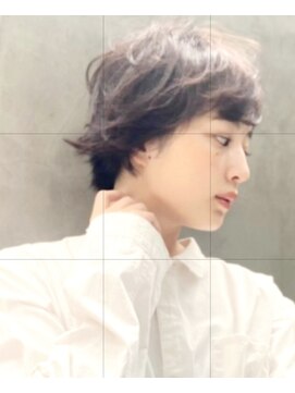 ドゥーア 代官山(Door) #ショート#ミディボブ#ベージュブラウン#ホットパーマ