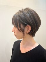 ノットバイベル 大宮(knot by belle)&nbsp;【お客様スタイル】耳にかけても可愛い♪くびれショート