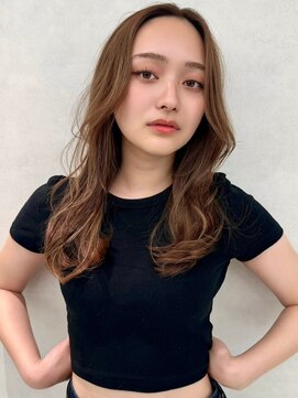 エジョン 八幡山店(Aejon) イメチェン/似合わせカット/フルバング/レッドブラウン/八幡山