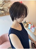 30代40代50代◎前髪なし大人ナチュラルショート