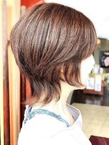 ビーポッシュ ジャスパー店(Be Posh)&nbsp;20代30代大人可愛い小顔ショート丸みボブウルフカット