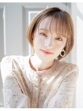 ヘアーズ ベリー 喜連瓜破店(hairs BERRY) ★小顔似合わせカットうる艶髪美髪ナチュラルショートアッシュ夏