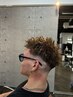 カット＋針金パーマ(スパイキーアフロ、スプリングドレッド、パイプドレッド)