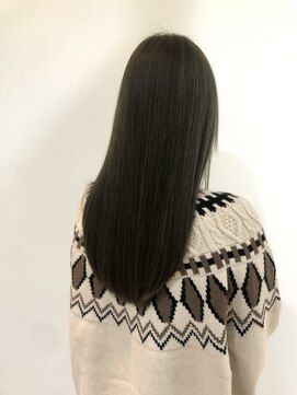 リドルヘアー 石井町店(Riddle HAIR) 深めオリーブカラー