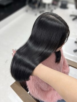 ハピネス 梅田茶屋町店(HAPPINESS) 韓国くびれロング レイヤーオルチャン小顔前髪 艶髪 髪質改善