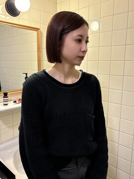 レジーロ (Regilo) ミニボブ/オレンジブラウン