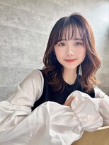 ビームズヘア 藤が丘店(Bee Ms HAIR)&nbsp;ゆるふわロングベージュカラーブリーチしない透明感カラー