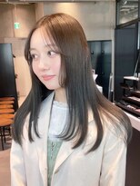 アルバム 銀座(ALBUM GINZA) 似合わせカットマロンベージュメルティカラー_ba503261