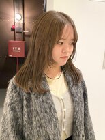 イト(ito)&nbsp;【 ito / 梅田 】ハイトーンベージュ×顔まわりレイヤー