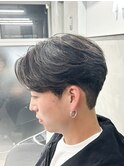 曲がる縮毛矯正/フェザーパーマ/毛流れ