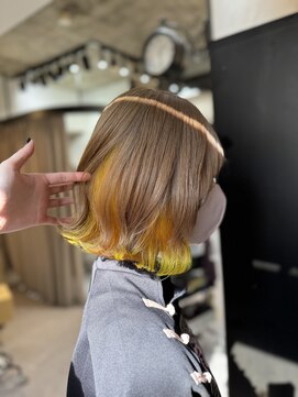 ヴァイス 渋谷店(VAICE) インナーカラー/推しカラー/イエロー