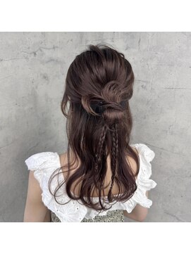 リミットバイアフィナー 大宮店(limit by Afinar) カチモリハーフアップ