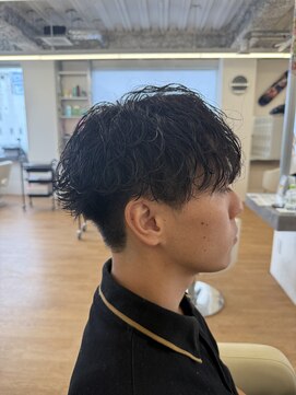 ビカムメンズヘアー 栄店(become men's hair) 波巻きパーマ/縦落ちパーマ/名古屋/栄