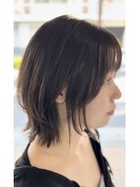 エメ(aimer)&nbsp;外ハネレイヤーボブ/弘前市