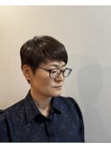 くせ毛を活かすベリーショート　NYドライカット