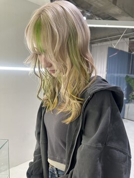 キオク(KIOX) ワンカラー/ブリーチカラー/髪質改善/ハイトーンカラー