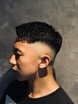 メグロバーバーショップロッポンギ 目黒六(MEGURO BARBER SHOP 6PPONGI)&nbsp;アイロンパーマ/フェードカット