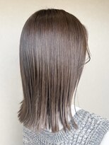 ミルヘアデザイン(mil hair design)&nbsp;縮毛矯正　質感ストレート　髪質改善カラー　顔まわり　ブリーチ