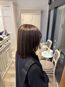 ココロ ヘアーアンドスパ 目黒(cocoro hair&spa) 白髪ぼかしハイライト