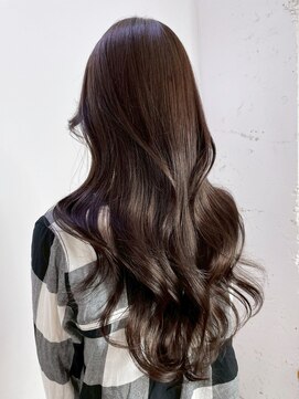 アイティーバイアルバム 藤沢店(IT by ALBUM) ロング韓国ヘア顔周りレイヤーココアベージュ_ba571471