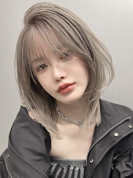 イキ 表参道(iki omotesando) 韓国ヘア レイヤーカット/ブリーチカラー