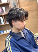 MIXシャドウパーマ/津田沼/メンズパーマ/メンズ/ブリーチ