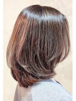 エルアール コウベ(LR KOBE)の写真/【超高濃度水素ケアカラー新導入】髪・頭皮を傷ませない施術で白髪抑制もしながら潤いと艶のある仕上がりに