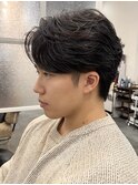 毛流れパーマ！