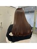 【梅雨前に】カット+ストレート+髪質改善トリートメント　￥22440