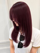 バレル 天王寺阿倍野店(Barrel) 暖色ボルドーカラー