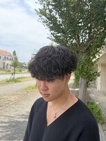 グート ヘアーメイク(gut HAIR MAKE)&nbsp;王道波巻きパーマ 波巻きスパイラル メンズパーマ