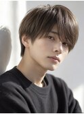 シースルーマッシュ/メンズショート/マッシュショート/髪質改善